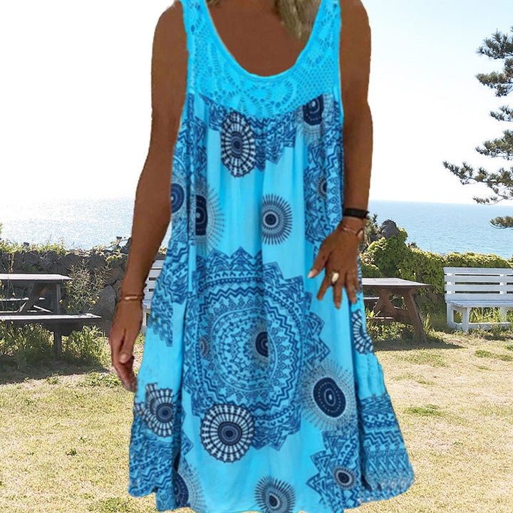 Maya | Bohemian Zomerjurk met Print