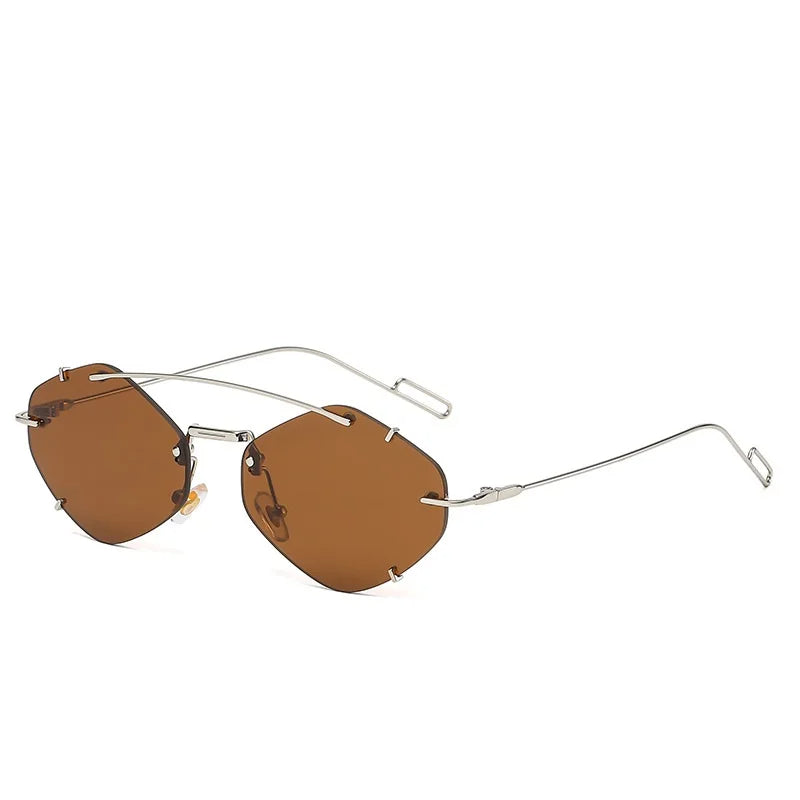Angrée | Minimalistische Frameless Zonnebril