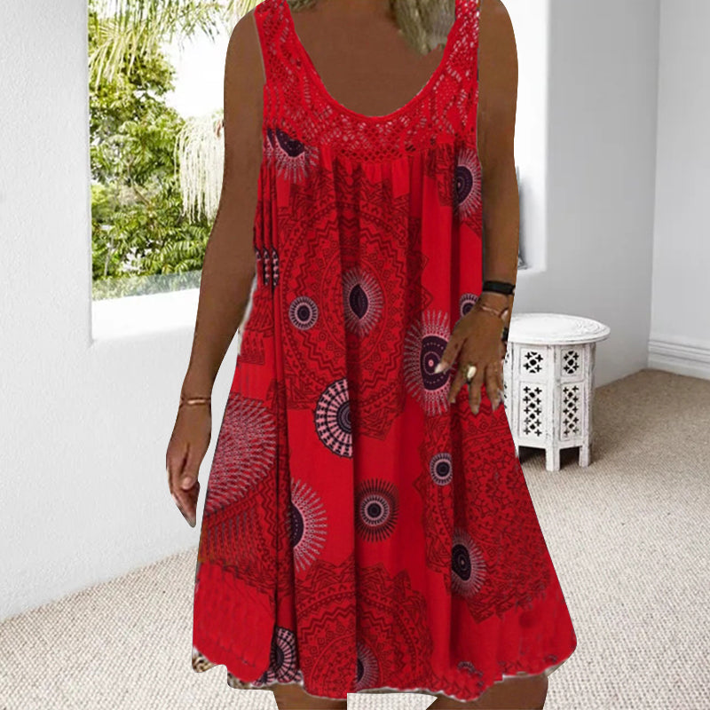 Maya | Bohemian Zomerjurk met Print