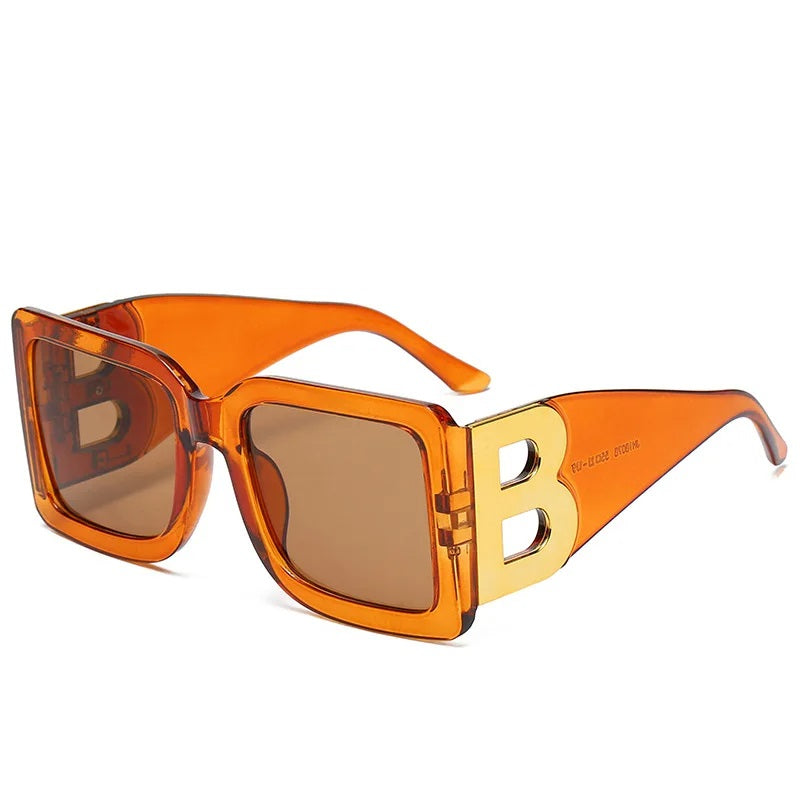 Amber | Statement Square Zonnebril