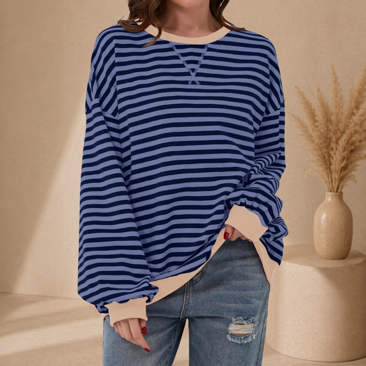 Sofie | Gestreepte Oversized Sweater