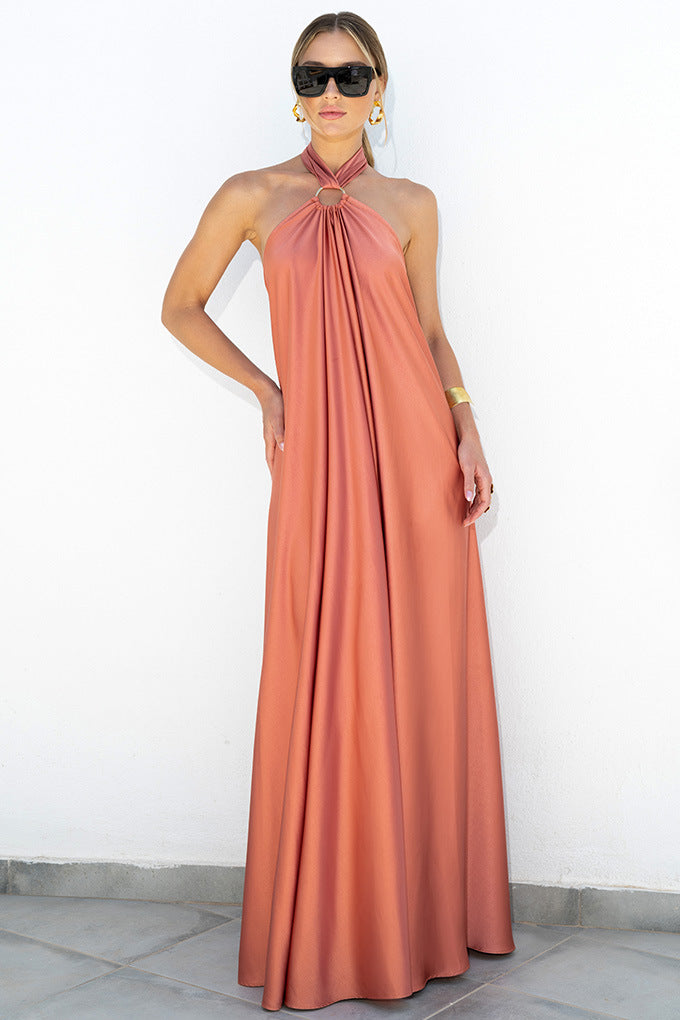 Serena | Halter Maxi Jurk