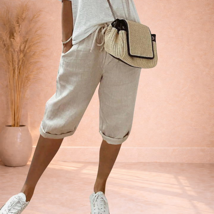 Iris | Relax Capri Broek