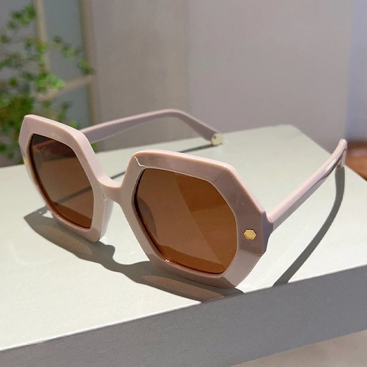 Amaury | Oversized Geometrische Zonnebril