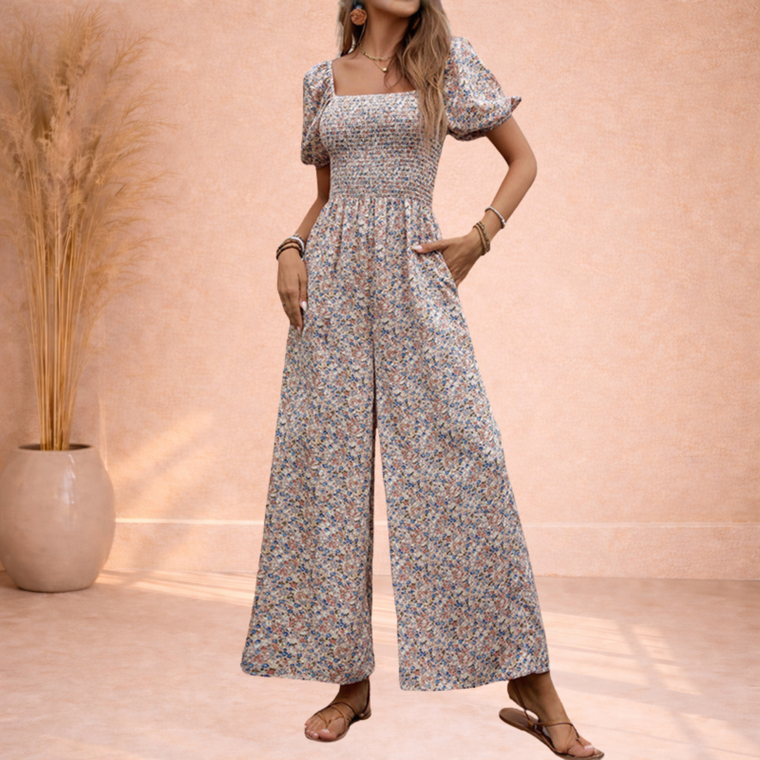Ismara | Floral Jumpsuit