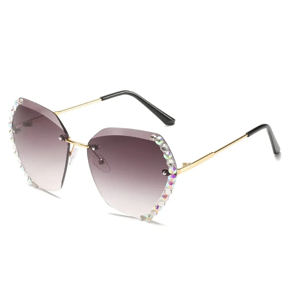 Anaïs | Glamour Zonnebril met Strass