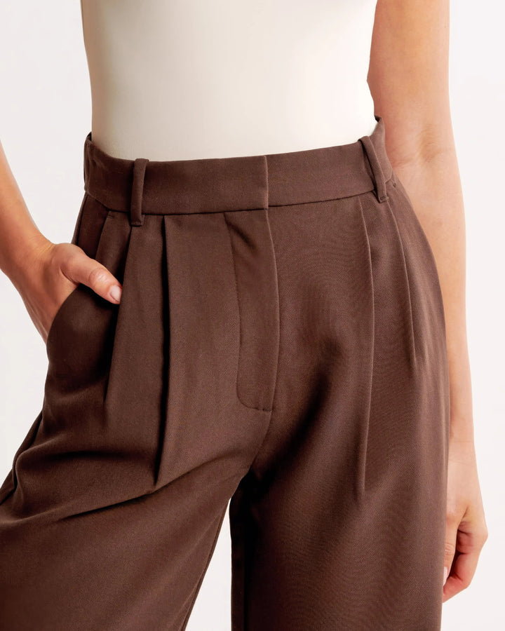 Doutzen | Elegante Pantalon met Rechte Pijpen