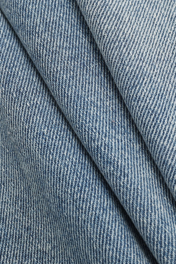 Zoë | Denim Jeans met Asymmetrische Sluiting