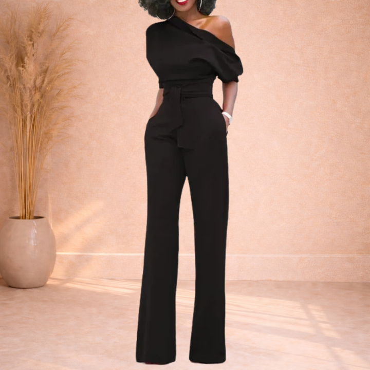 Yara | One-Shoulder Elegante Jumpsuit