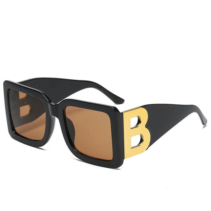 Amber | Statement Square Zonnebril