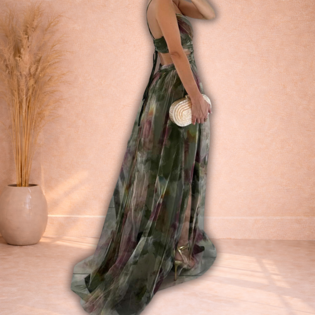 Amélie | Elegante Flow Maxi Jurk