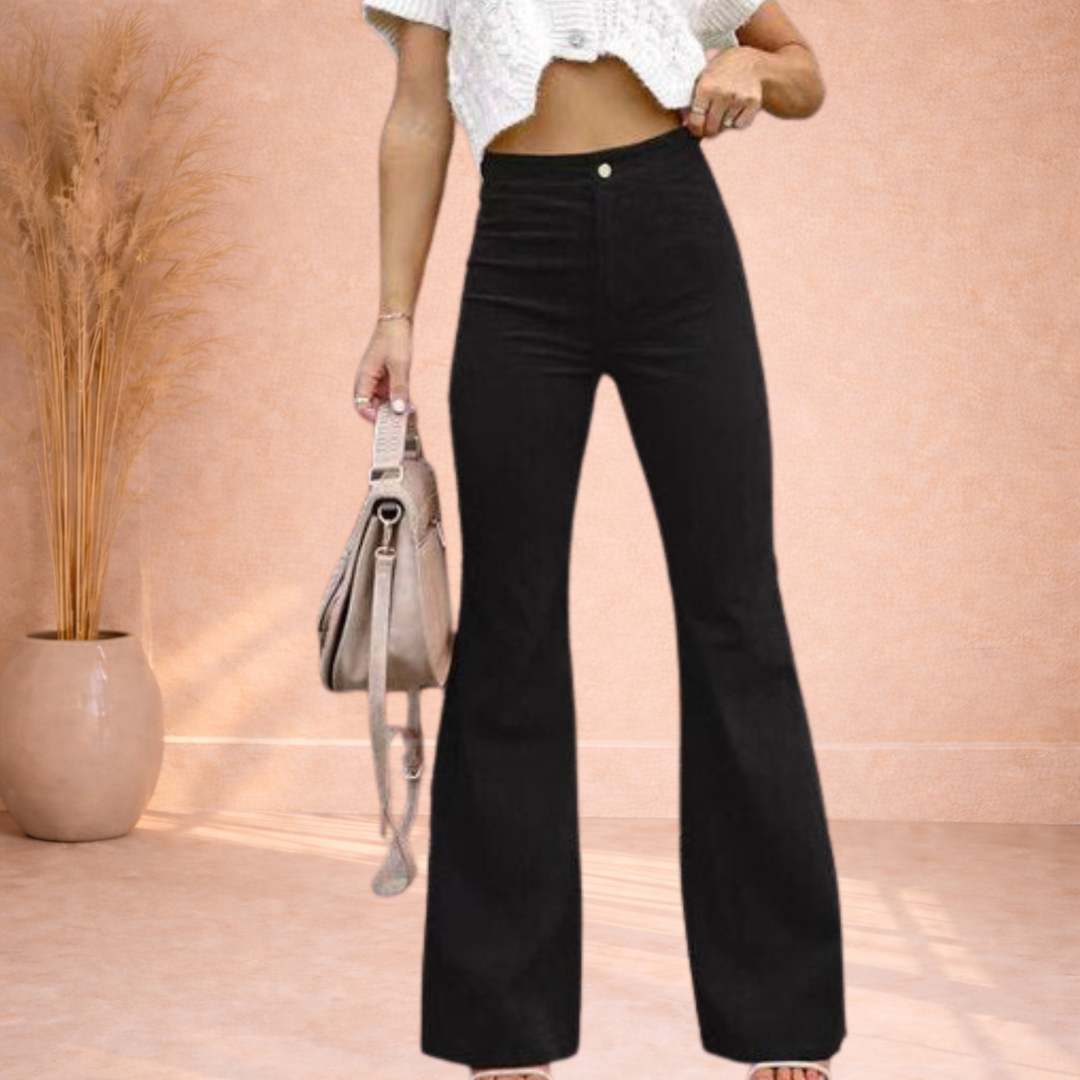 Zalina | High Waist Flare Broek