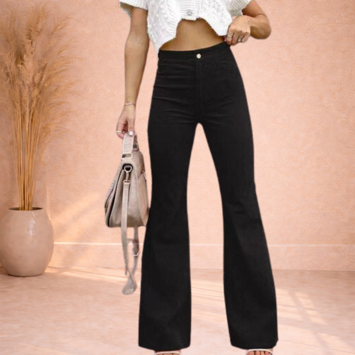 Zalina | High Waist Flare Broek