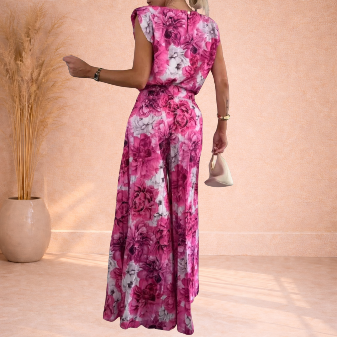 Avery | Set met Plooirok en Mouwloze Top