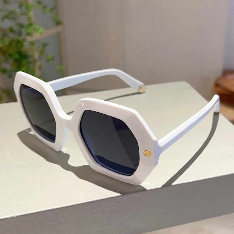 Amaury | Oversized Geometrische Zonnebril