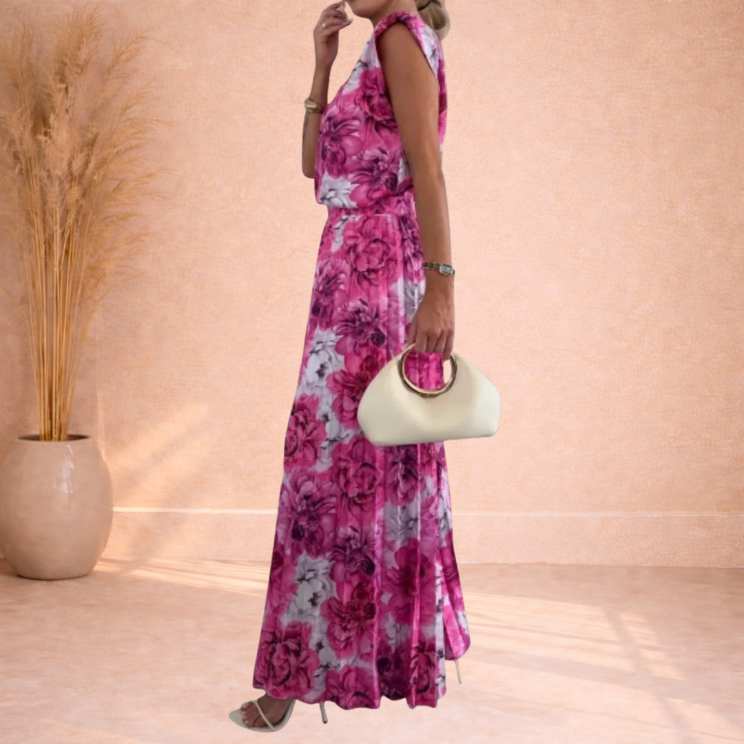 Avery | Set met Plooirok en Mouwloze Top