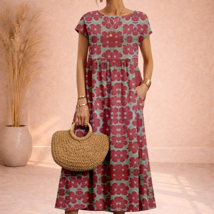 Elvina | Luchtige Maxi Jurk