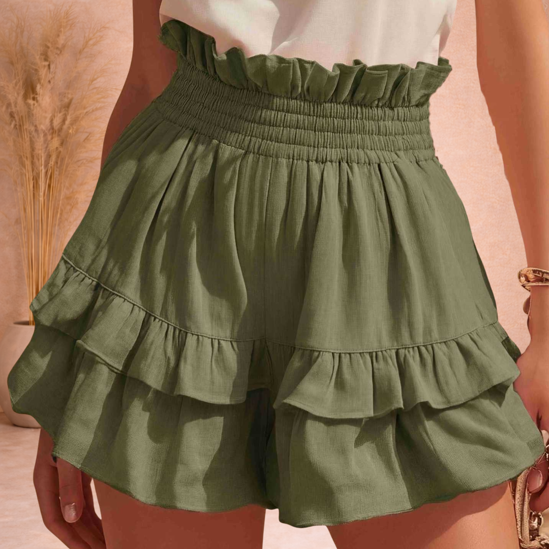 Yara | Ruffle Shorts
