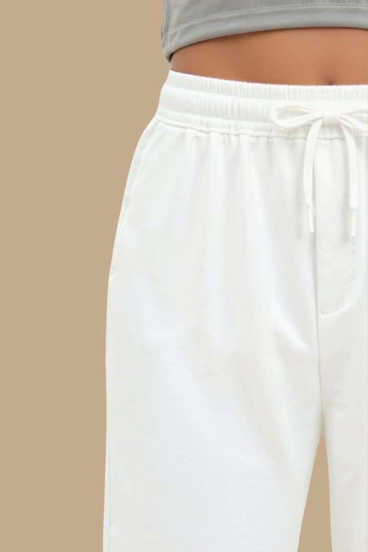Sanne | Relaxed Fit Broek met Koord
