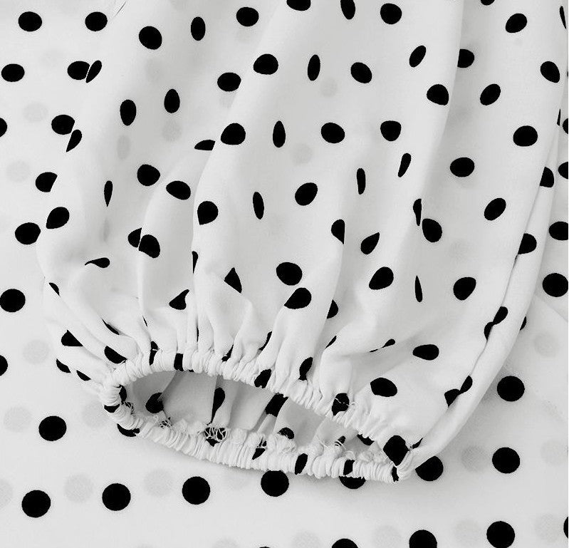 Elowen | Polkadot Blouse met Statement Mouwen