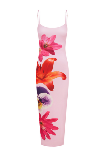 Elin | Maxi Jurk met Bloemenprint