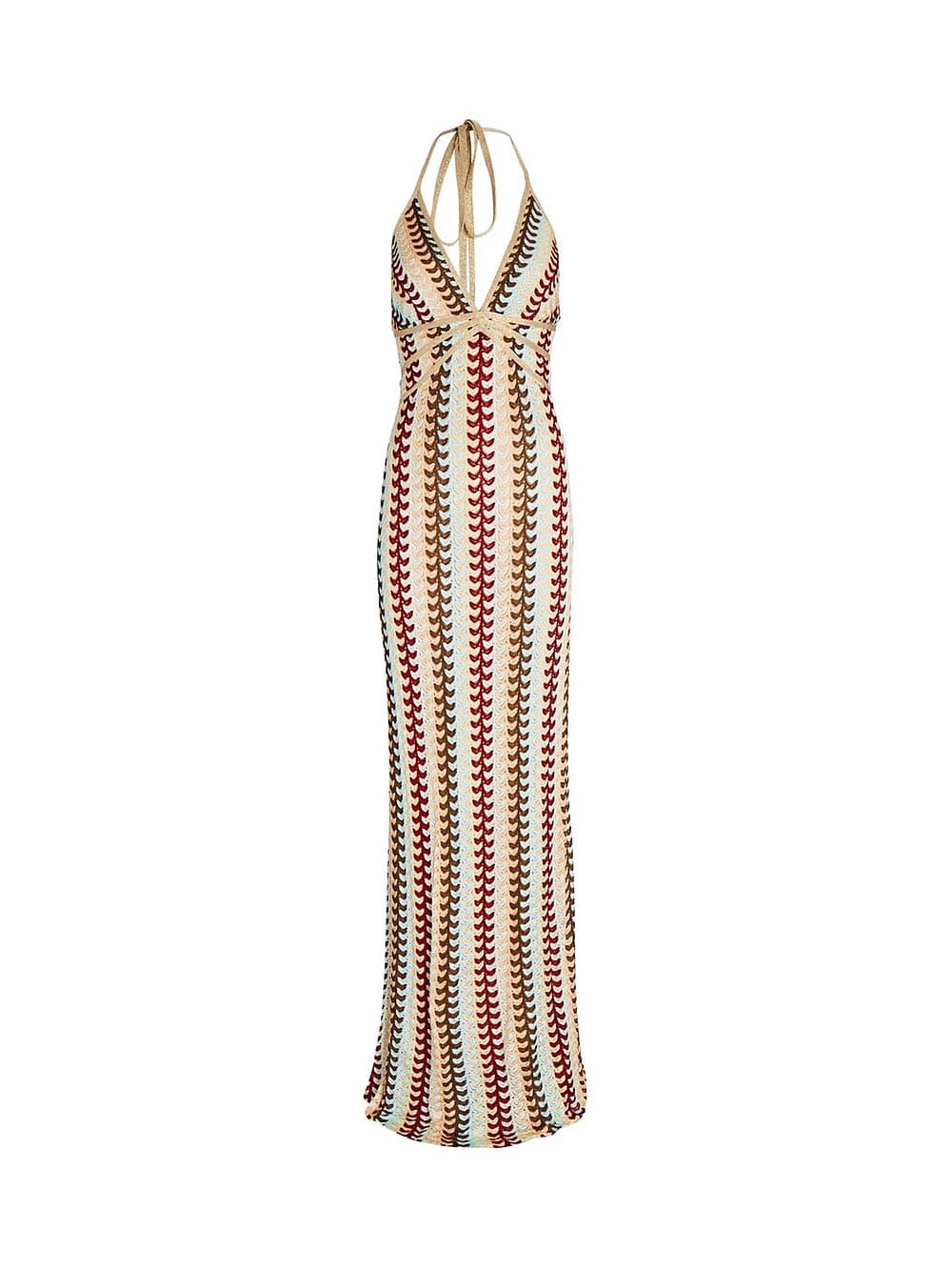 Anouk | Maxi Jurk met Cut-out en Patroon