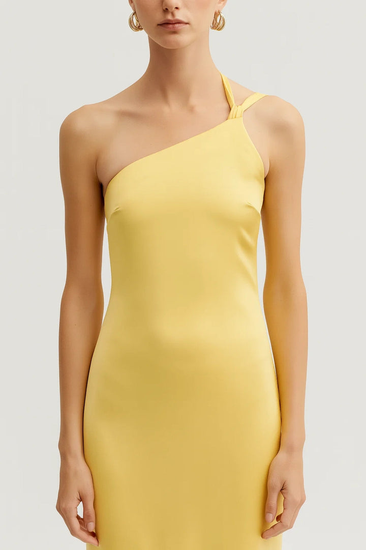 Valerie | One Shoulder Maxi Jurk