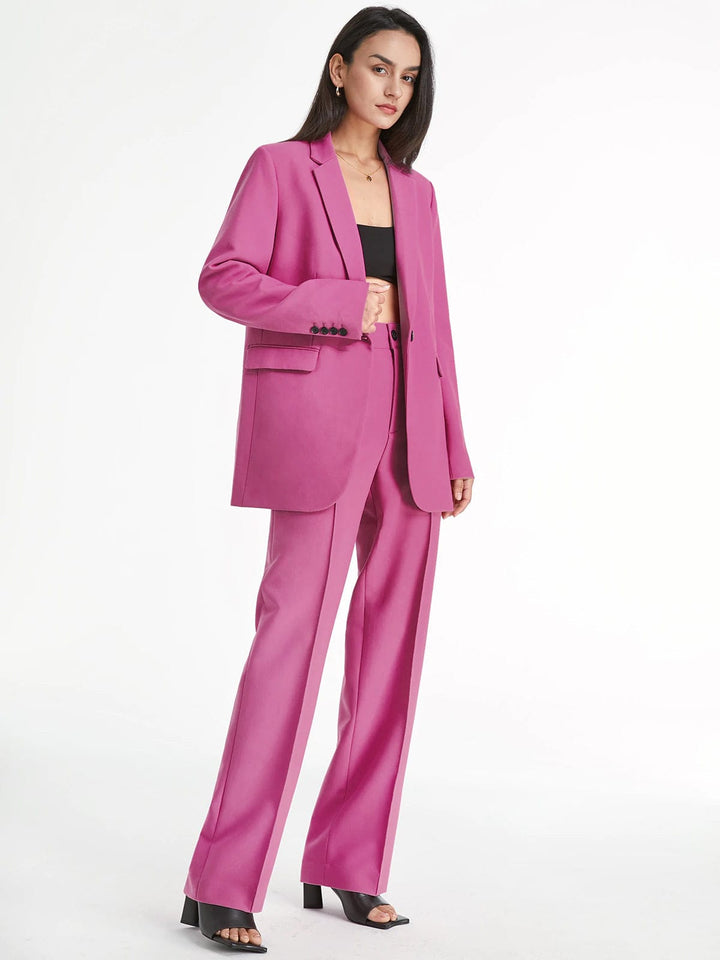 Maja | Stijlvolle Oversized Blazer in Effen Kleur