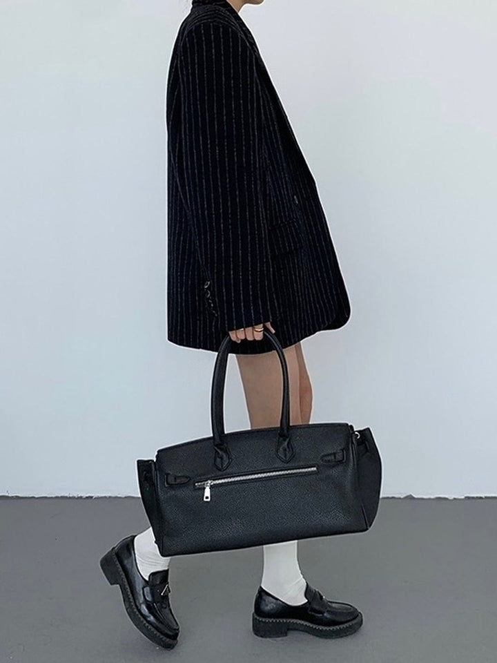 Mila | Oversized Pinstripe Blazer