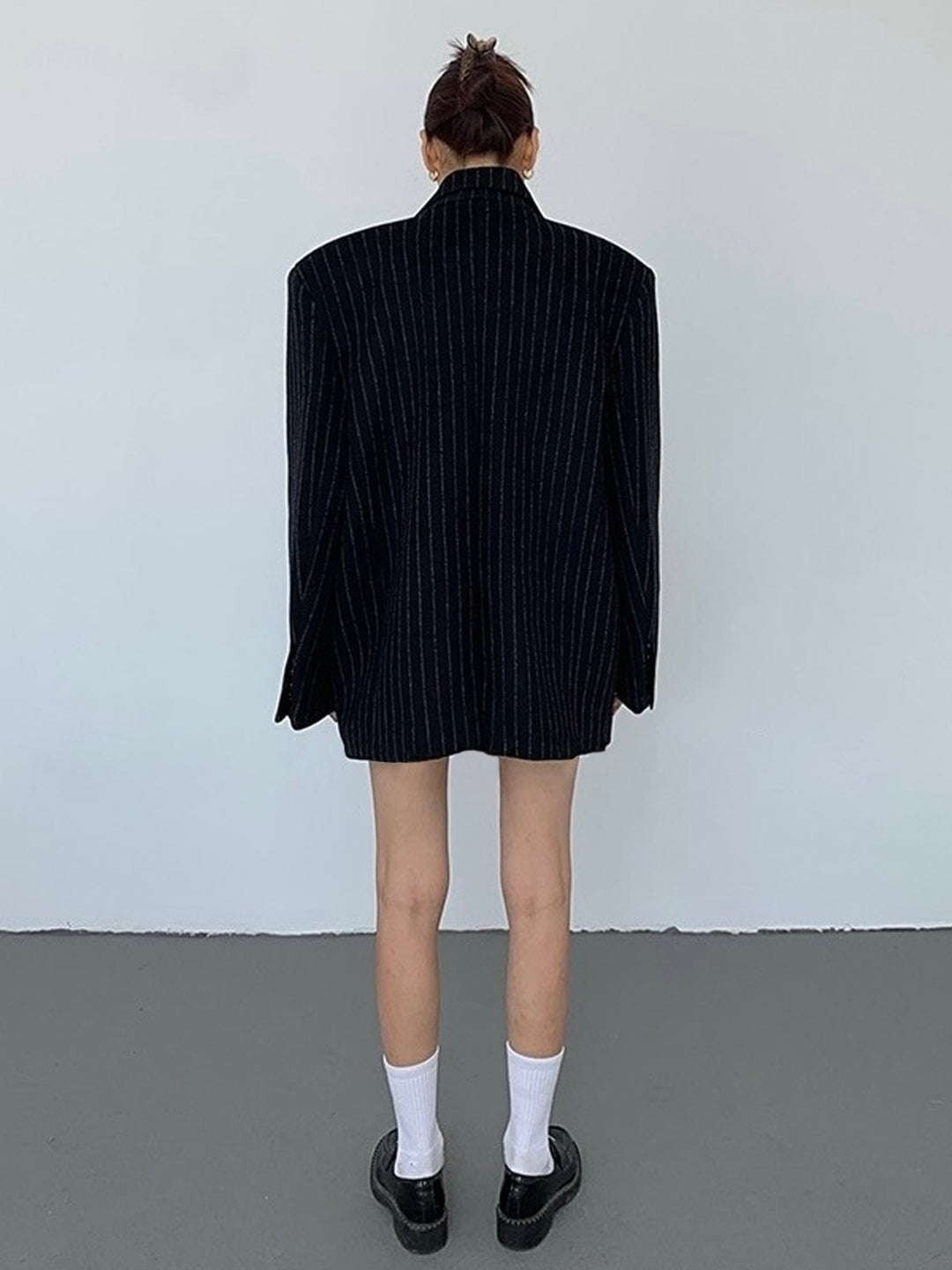 Mila | Oversized Pinstripe Blazer