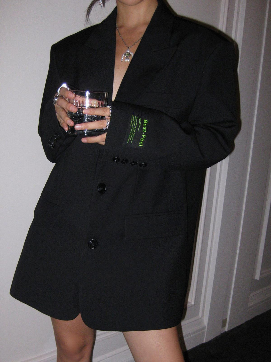 Livia | Oversized Blazer met Statement Pasvorm
