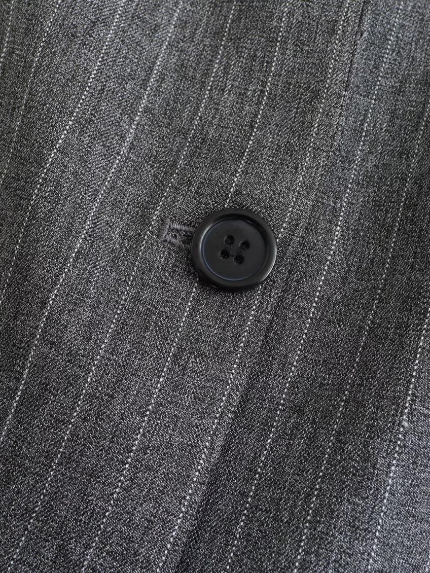 Demi | Pinstripe Blazer in Grijs
