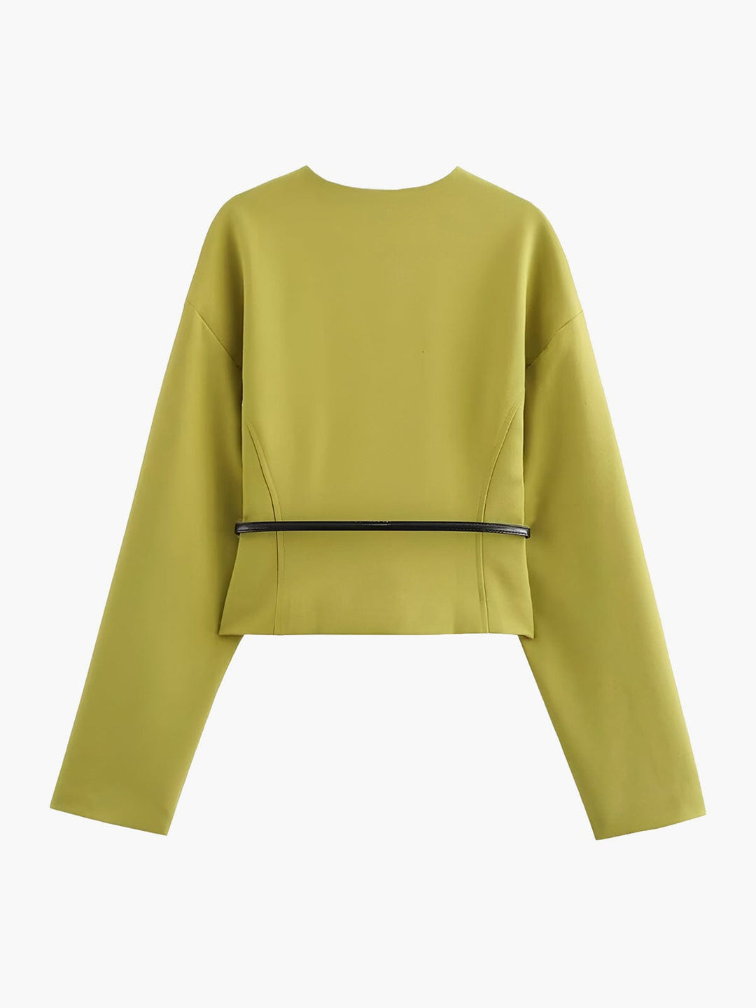 Irina | Cropped Blazer met Riemdetail