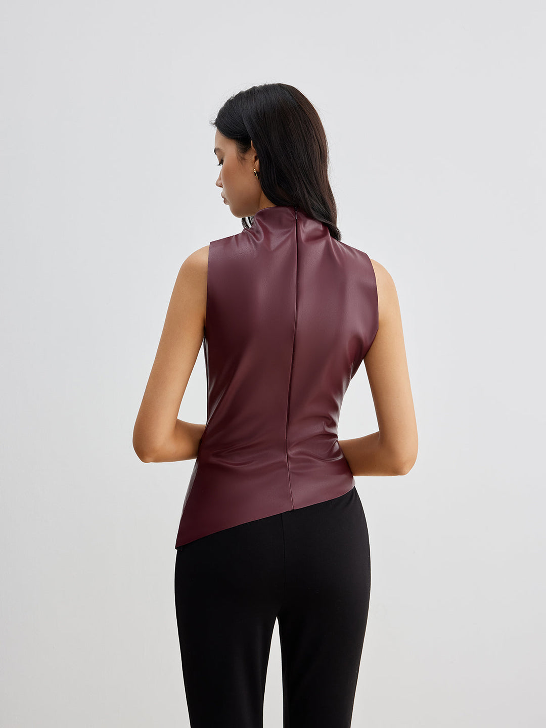 Masja | Kunstleer Tanktop