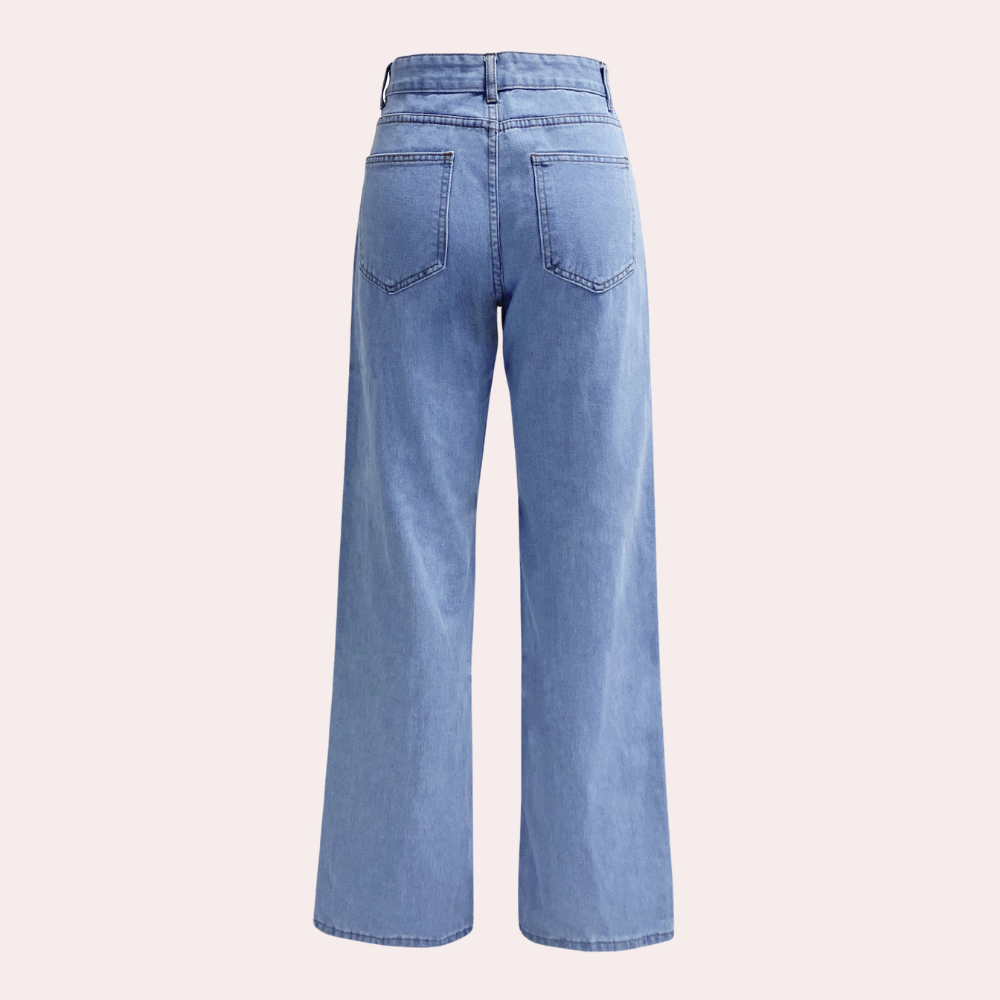 Dagmar | Hoge Taille Rechte Jeans