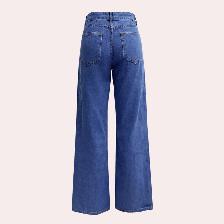 Dagmar | Hoge Taille Rechte Jeans