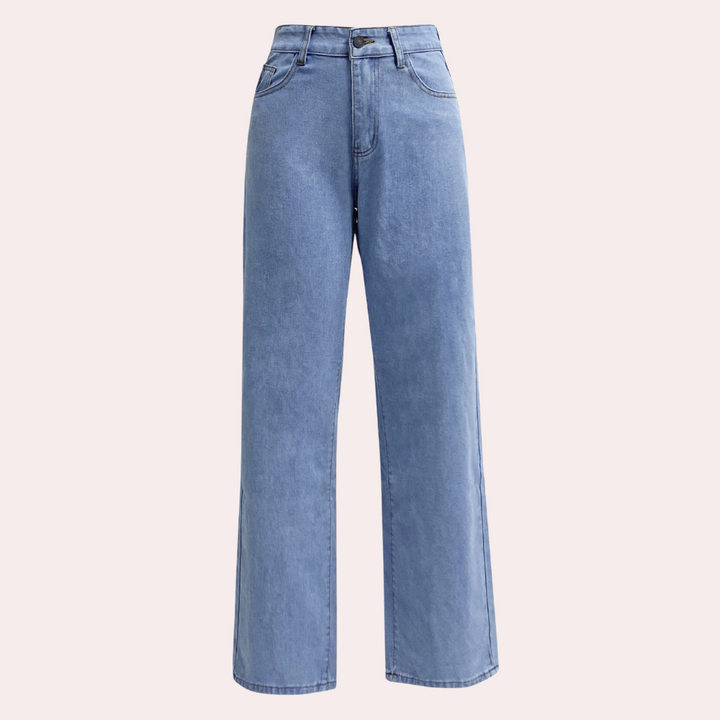 Dagmar | Hoge Taille Rechte Jeans