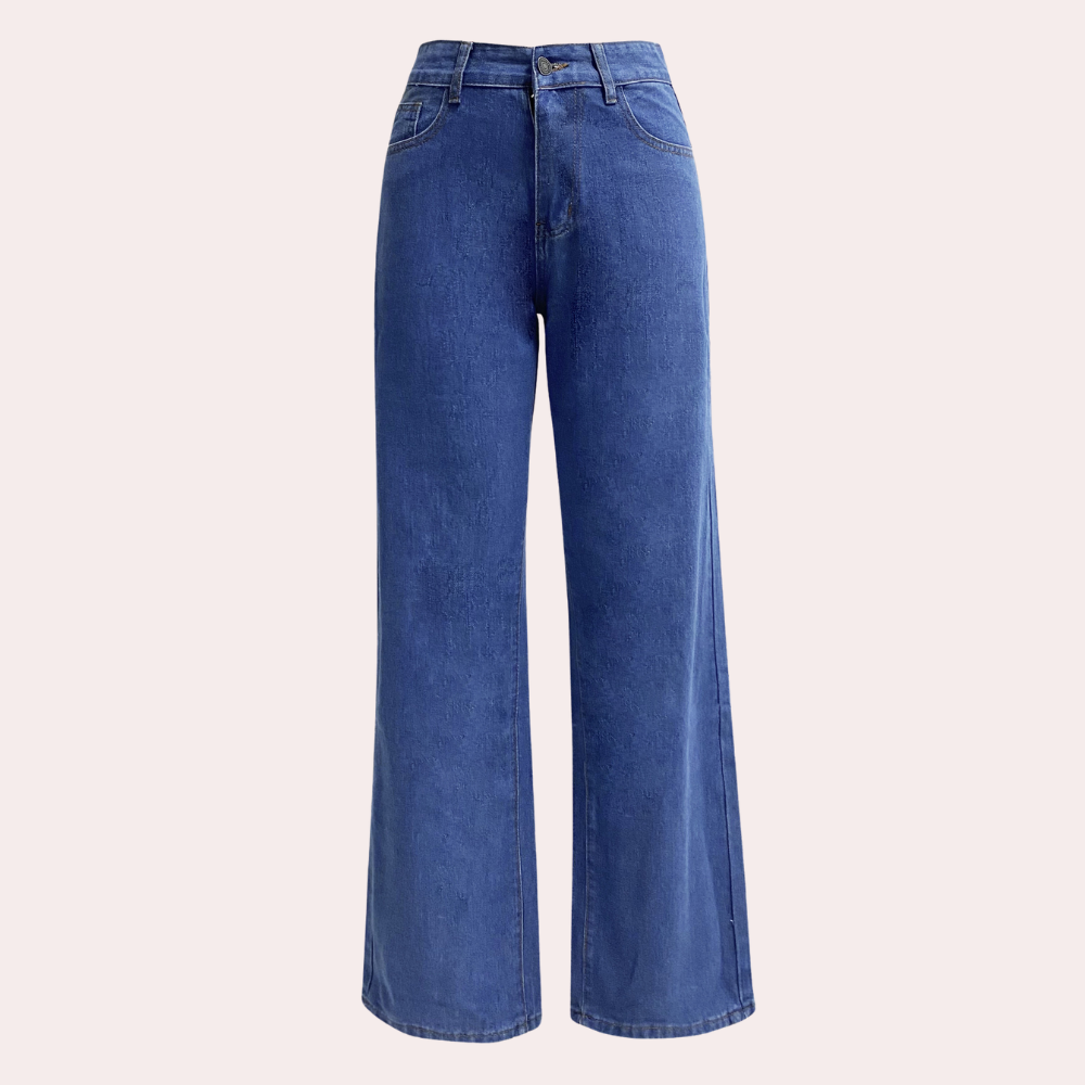 Dagmar | Hoge Taille Rechte Jeans