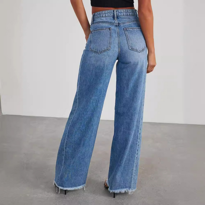 Daphne | Trendy Hoge Taille Jeans