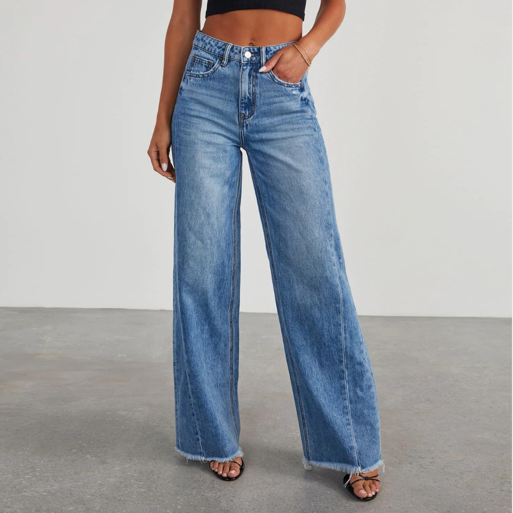 Daphne | Trendy Hoge Taille Jeans