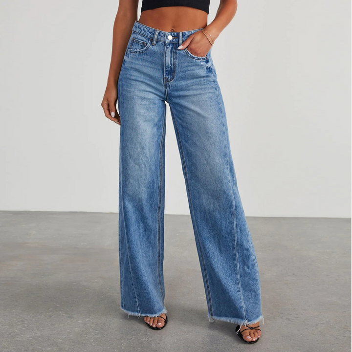 Daphne | Trendy Hoge Taille Jeans