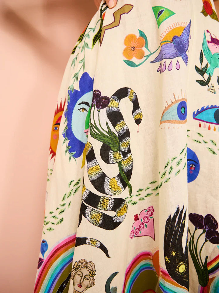 Senne | Artistieke Maxi Jurk