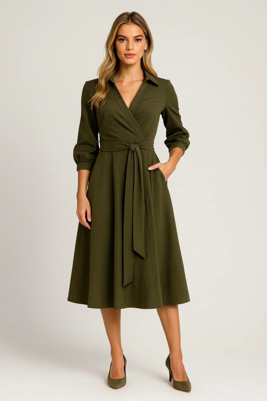 Mila | Elegante Overslag Jurk