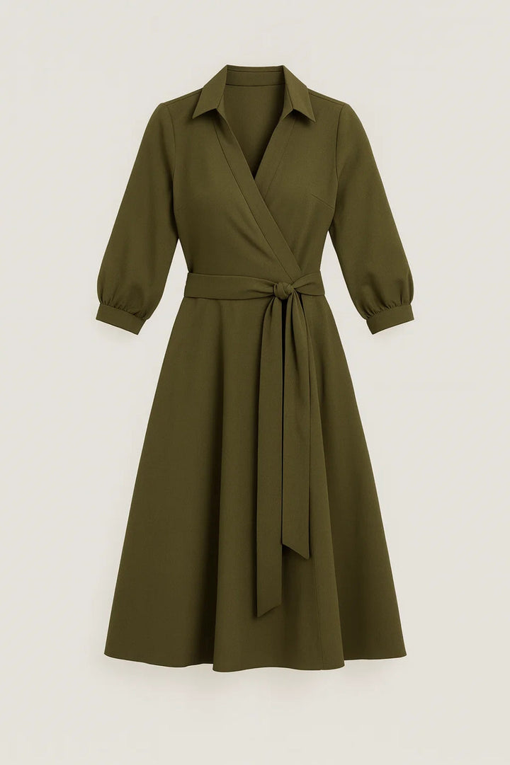 Mila | Elegante Overslag Jurk