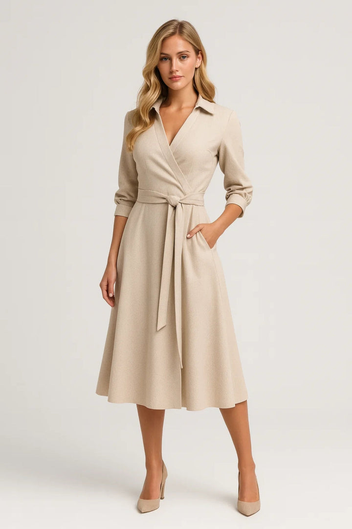 Mila | Elegante Overslag Jurk