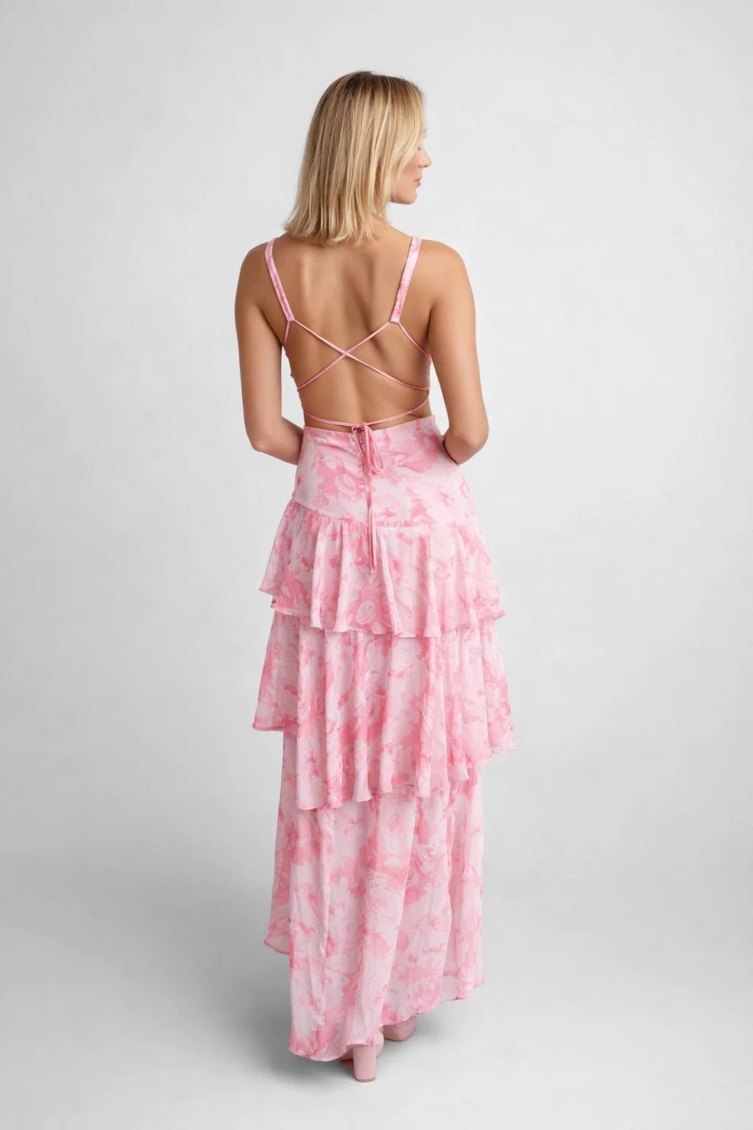 Chantal | Maxi Jurk Met Bloemenprint