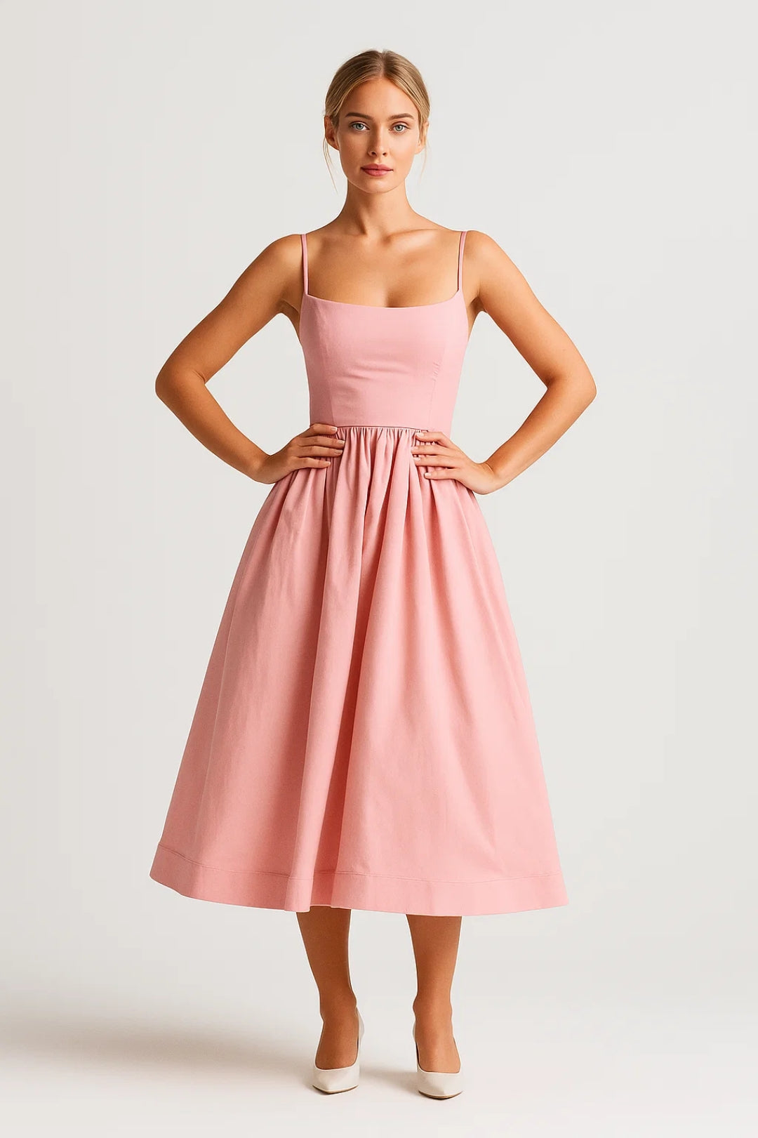 Ciara | Strapless Jurk Met Zomerse Look