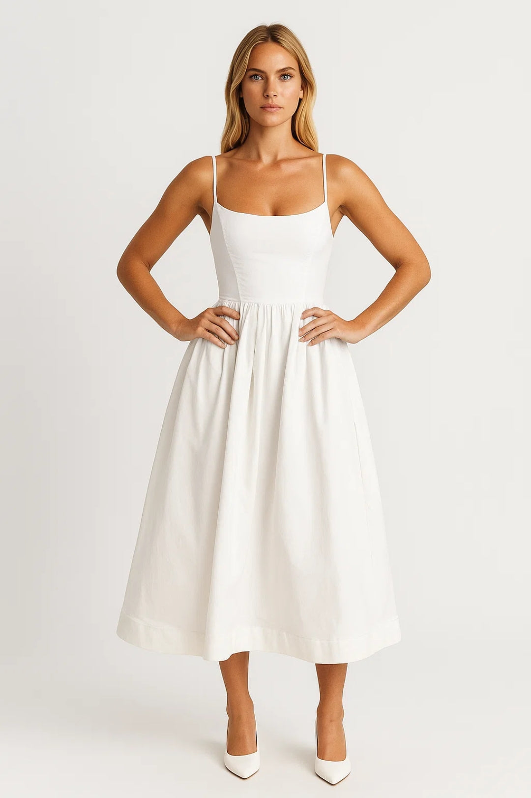Ciara | Strapless Jurk Met Zomerse Look