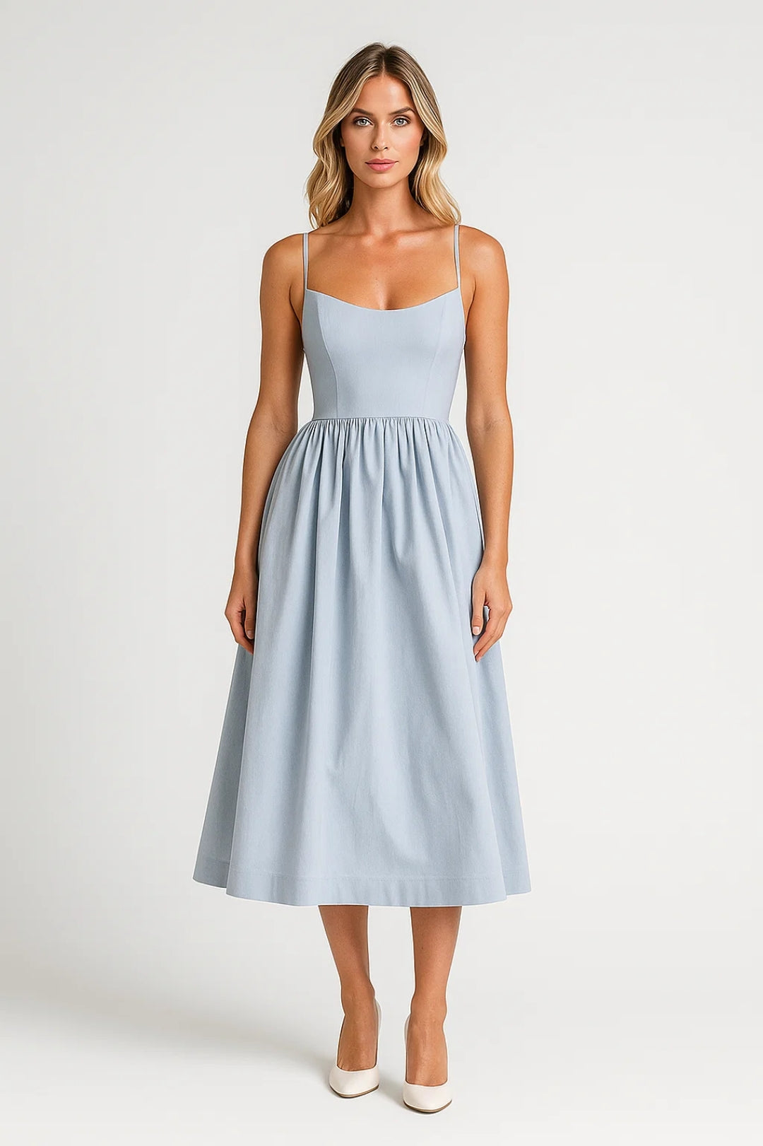 Ciara | Strapless Jurk Met Zomerse Look