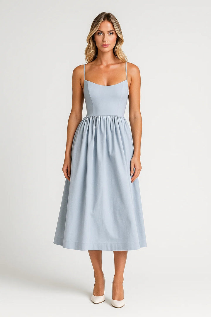 Ciara | Strapless Jurk Met Zomerse Look
